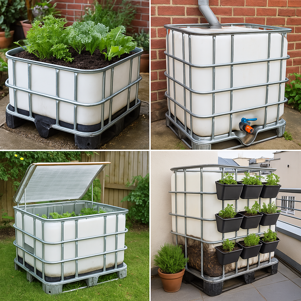 IBC Tartályból Kert a Teraszon?