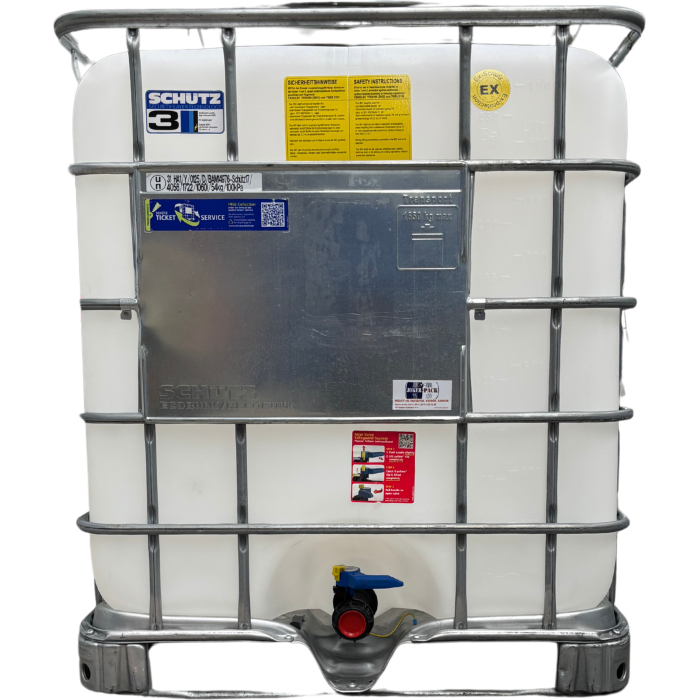 SCHÜTZ MX-EX speciális 1000 literes mosott IBC tartály,UN