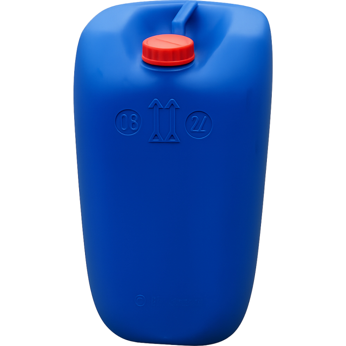 Műanyag ballon, 60 literes használt ,tisztított műanyag ballon, UN,