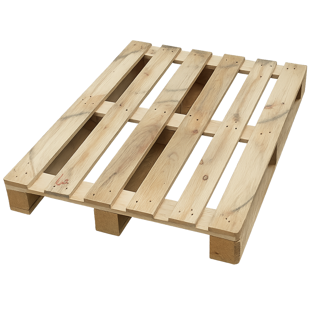 Használt faraklap ,Hordó raklap, CP3- Méret: 113 cm*113 cm, Sk-3104 - Erősített , nagy teherbírás , Méret:120 cm*120 cm