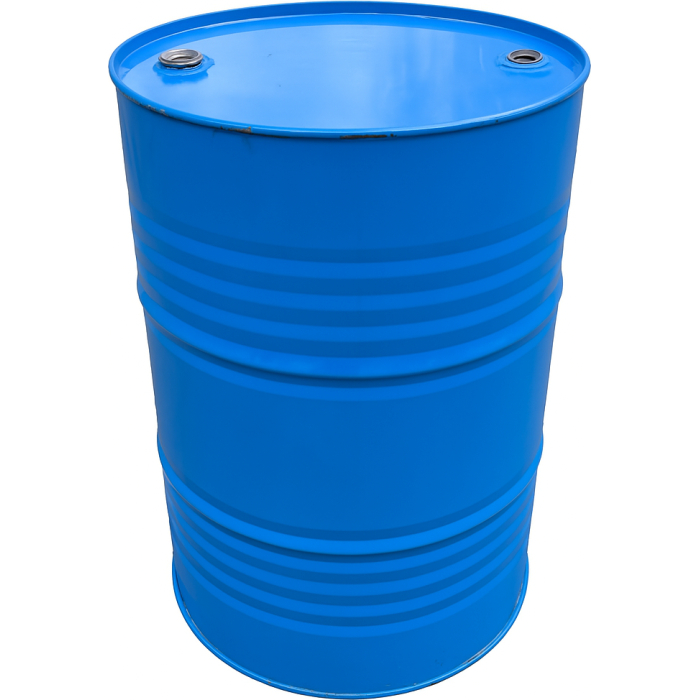 216,5 literes rögzített tetejű mosott fémhordó, UN minősített,