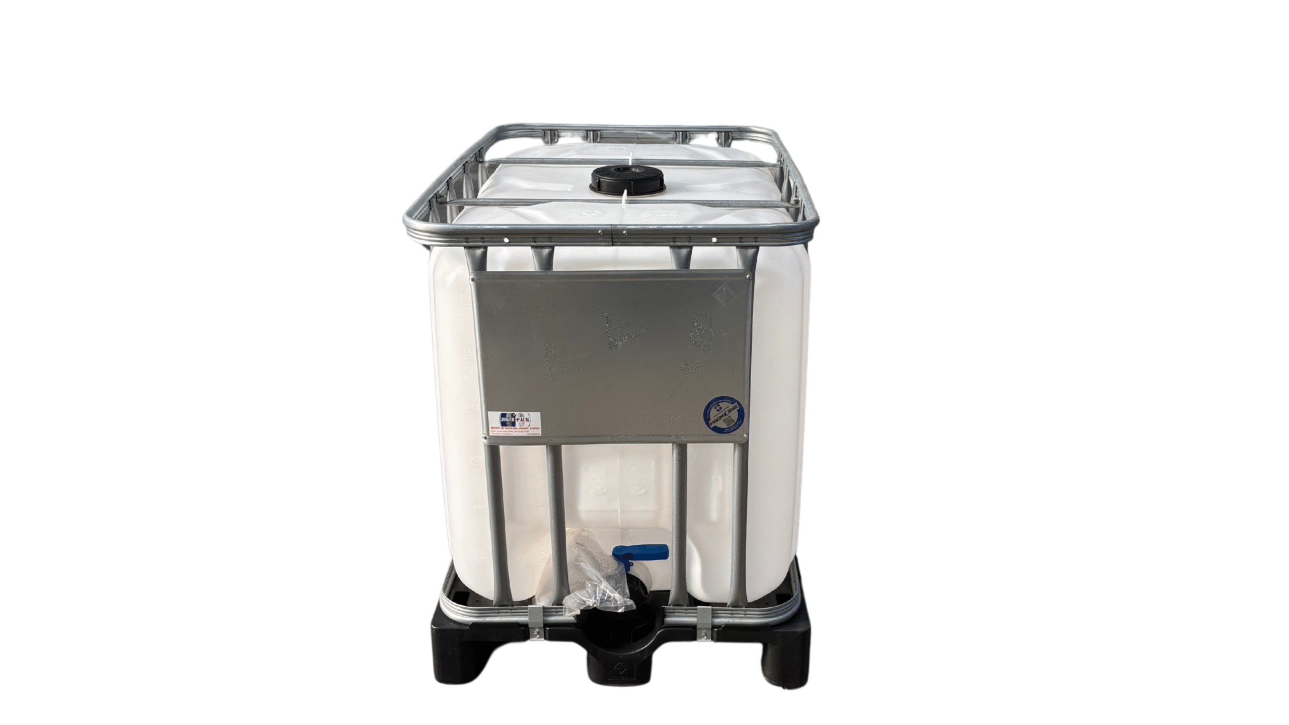 WERIT MX-640 literes,műanyag raklapos,mosott IBC tartály ,Élelmiszeres - Image 5